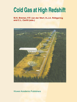 cover image of Cold Gas at High Redshift